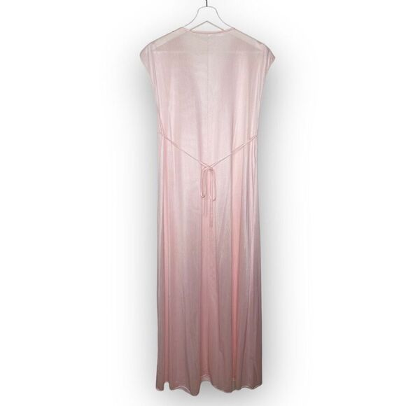 Tom Bezduda for Barad & Co. Vintage Pink Nightgown Union Made Womens Size Medium - Picture 4 of 10